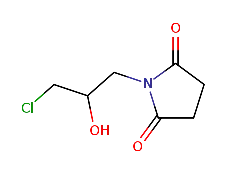 N-(3-Chloro-2-hydroxypropyl)succinimide