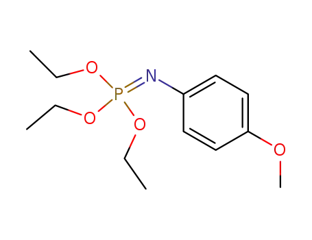 N-<p-Methoxy-phenyl>-imidophosphorsaeure-triethylester