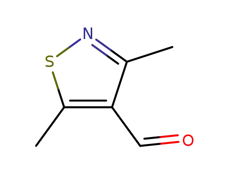 4-이소티아졸카르복스알데히드, 3,5-디메틸-(7CI,9CI)