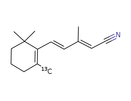 (9E)-(5-13CH3)-β-ionnylideneacetonitrile