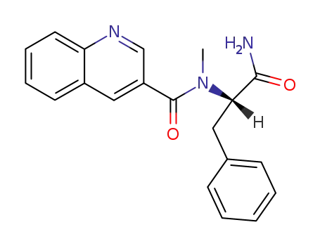 N-(3-Chinolylcarbonyl)-N-methyl-L-phenylalaninamid