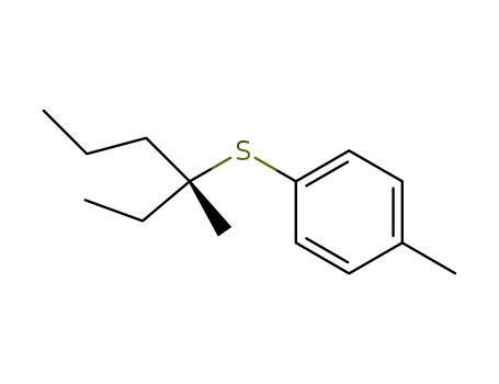 1-((R)-1-Ethyl-1-methyl-butylsulfanyl)-4-methyl-benzene