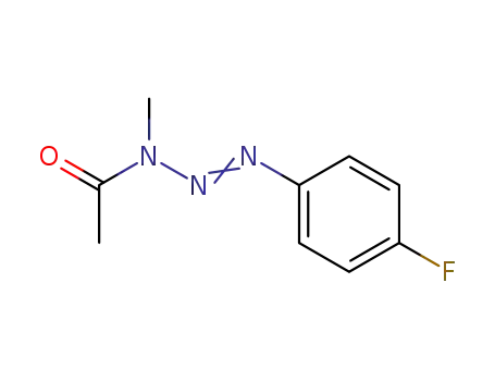1-[(2E)-3-(4-fluorophenyl)-1-methyltriaz-2-en-1-yl]ethanone