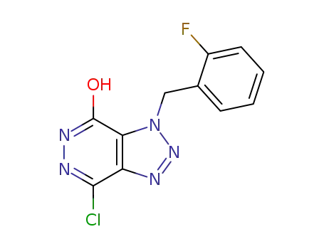 1-(2-Fluorobenzyl)-4-chloro-7-hydroxy-1,2,3-triazolo[4,5]pyridazine