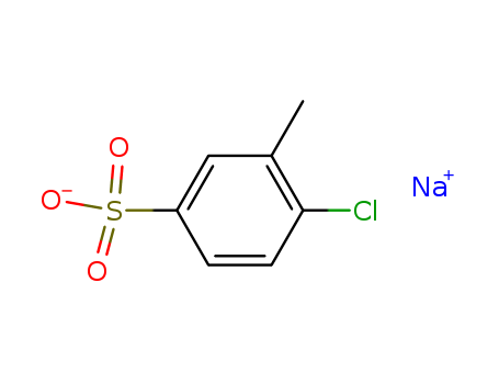Benzenesulfonic acid,4-chloro-3-methyl-, sodium salt (1:1) cas  5138-92-1