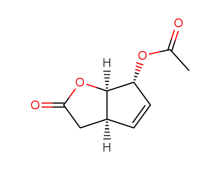 (1R,5R,8R)-8-Acetoxy-2-oxabicyclo[3.3.0]oct-6-en-3-one