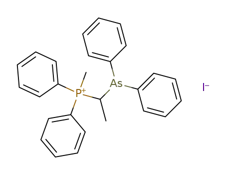 <1-(Diphenylarsino)-1-(methyldiphenylphosphino)ethan>-iodid