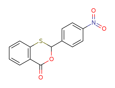 4H-3,1-Benzoxathiin-4-one,2-(4-nitrophenyl)-