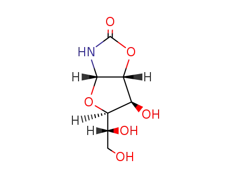 α-D-glucofurano<1,2-d>oxazolidin-2-one