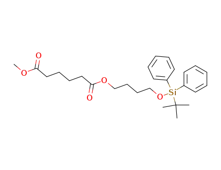 4-(tert-butyldiphenylsiloxy)butyl methyl adipate