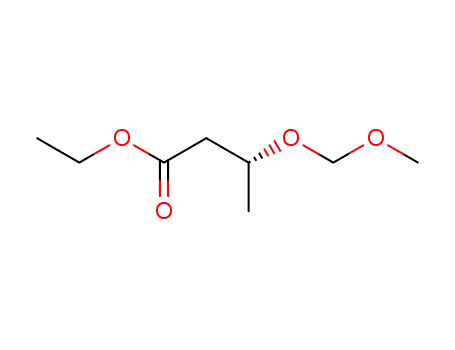 Molecular Structure of 272125-68-5 ((R)-ethyl 3-(methoxymethoxy)butanoate)