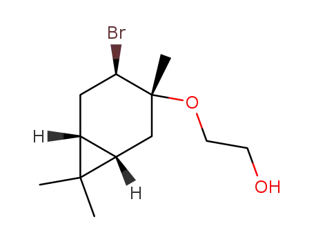 (1'S,3'R,4'R,6'R)-2-[4'-bromo-3',7',7'-trimethylbicyclo(4.1.0)hept-3'-yloxy]ethan-1-ol