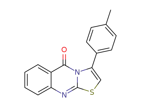 Molecular Structure of 23905-57-9 (3-(p-methoxyphenyl)-5-oxo-5H-thiazolo[2,3-b]quinazoline)