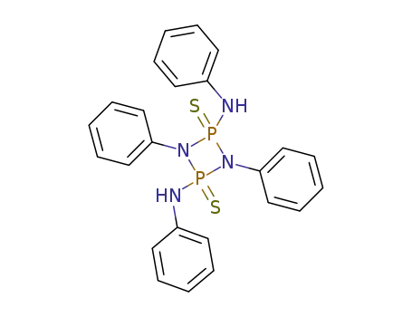2,4-dianilino-1,3-diphenyl-cyclodiphosphazane-2,4-disulfide