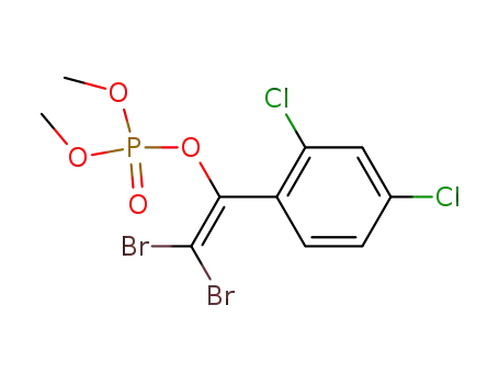 2,2-Dibromo-1-(2,4-dichlorophenyl)ethenyl dimethyl phosphate