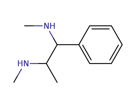 Molecular Structure of 130857-96-4 (methylamino-2-methylamino-1-phenyl-1-propane)