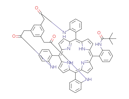 C<sub>61</sub>H<sub>48</sub>N<sub>8</sub>O<sub>4</sub>