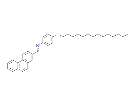 [1-Phenanthren-2-yl-meth-(E)-ylidene]-(4-tetradecyloxy-phenyl)-amine