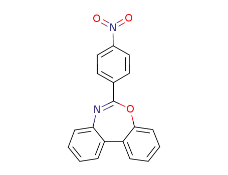 6-(p-nitrophenyl)dibenz<d,f>-1,3-oxazepine