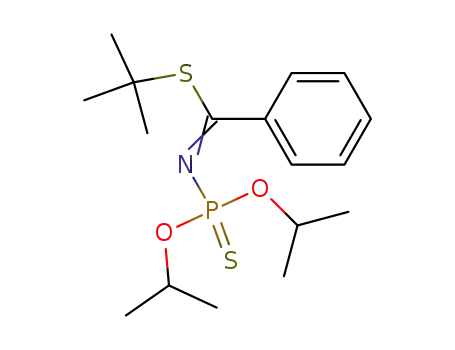 S-tert-butyl N-diisopropoxythiophosphorylbenzimidothioate