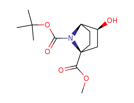 methyl (1S,3S,4R)-N-(tert-butoxycarbonyl)-3-hydroxy-7-azabicyclo[2.2.1]heptane-1-carboxylate