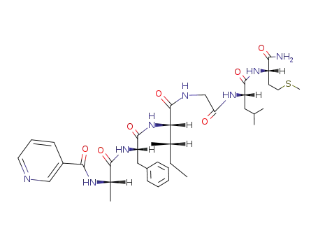nicotinoyl-Ala-Phe-Ile-Gly-Leu-Met-NH<sub>2</sub>