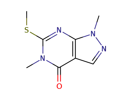 1,5-dimethyl-6-methylsulfanyl-1H-pyrazolo[3,4-d]pyrimidine