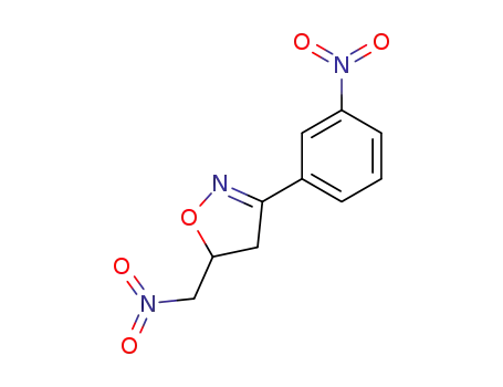Isoxazole, 4,5-dihydro-5-(nitromethyl)-3-(3-nitrophenyl)-