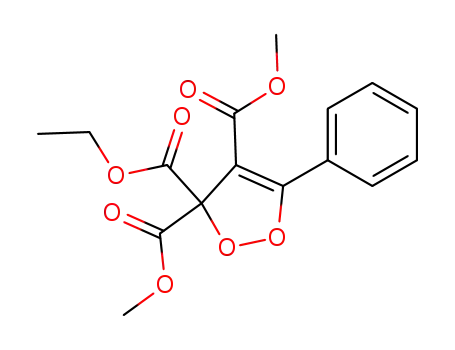 3H-1,2-Dioxole-3,3,4-tricarboxylic acid, 5-phenyl-, 3-ethyl 3,4-dimethyl
ester