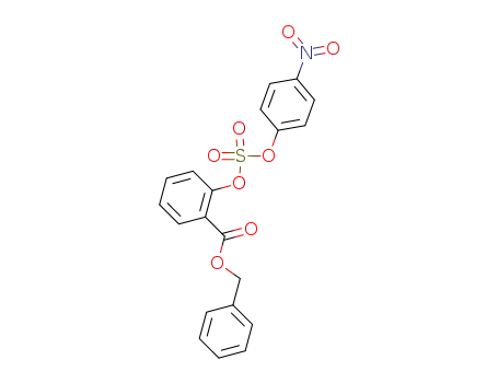 2-benzyloxycarbonylphenyl 4-nitrophenyl sulphate