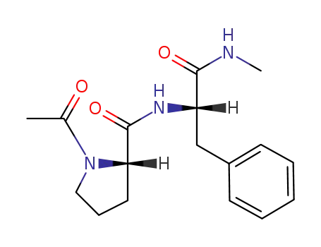 L-Phenylalaninamide, 1-acetyl-L-prolyl-N-methyl-