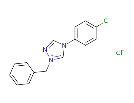 1-Benzyl-4-(4-chloro-phenyl)-4H-[1,2,4]triazol-1-ium; chloride
