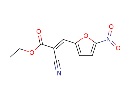 2-Propenoic acid,2-cyano-3-(5-nitro-2-furanyl)-, ethyl ester cas  5410-94-6