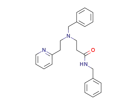 3-<N-Benzyl-N-2-(2-pyridyl)ethylamino>-N'-benzylpropanamide