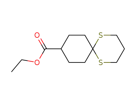 1,5-디티아스피로[5.5]운데칸-9-카르복실산에틸에스테르