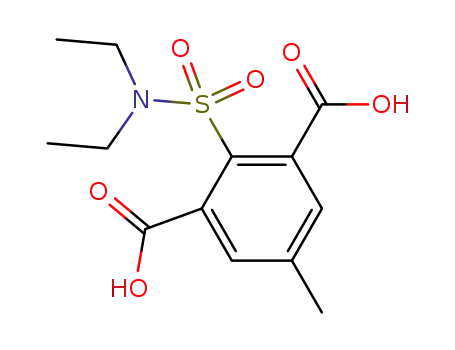 5-methyl-2-(N,N-diethylsulfamoyl)isophthalic acid