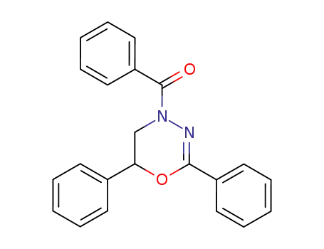 4-benzoyl-2,6-diphenyl-5,6-dihydro-4<i>H</i>-[1,3,4]oxadiazine