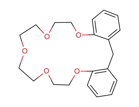 Molecular Structure of 85248-34-6 (<18><O<sub>5</sub>-(2,2')diphenylmethano-2<sub>4</sub>-coronand-5>)