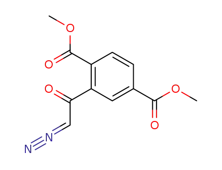 1,4-Benzenedicarboxylic acid, 2-(diazoacetyl)-, dimethyl ester
