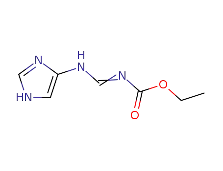 Carbamic  acid,  [(1H-imidazol-4-ylamino)methylene]-,  ethyl  ester  (9CI)