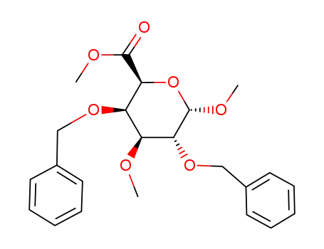 methyl (methyl 2,4-di-O-benzyl-3-O-methyl-α-D-galactopyranosid)uronate