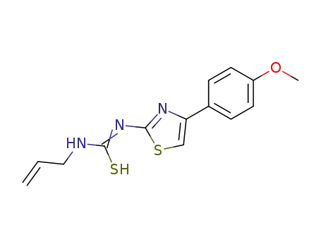 N<sup>1</sup>-<4-(p-methoxyphenyl)-2-thiazolyl>-N<sup>2</sup>-allylthiourea
