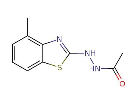 Acetic acid, 2-(4-methyl-2-benzothiazolyl)hydrazide (9CI)