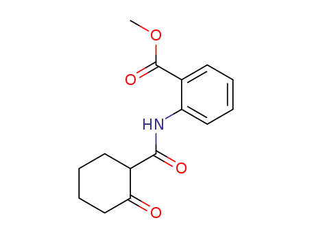 Molecular Structure of 104728-09-8 (N-2'-carbomethoxy-2-oxo-3,4,5,6-tetrahydrobenzanilide)