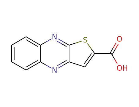 Molecular Structure of 107323-83-1 (Thieno[2,3-b]quinoxaline-2-carboxylic  acid)
