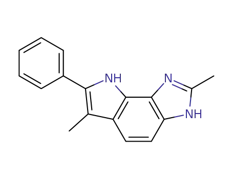 2,6-Dimethyl-7-phenyl-3,8-dihydroimidazo[4,5-g]indole