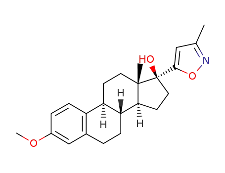 3-methoxy-17α-(3'-methylisoxazol-5'-yl)-estra-1,3,5(10)-trien-17β-ol