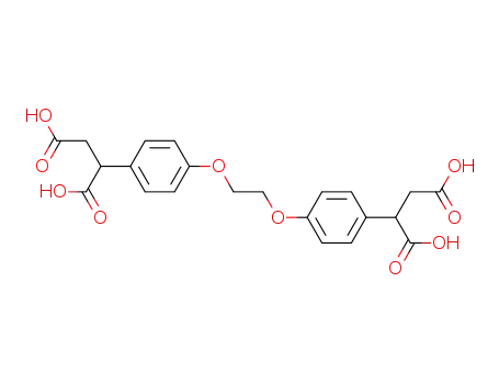 2-(4-{2-[4-(1,2-Dicarboxy-ethyl)-phenoxy]-ethoxy}-phenyl)-succinic acid