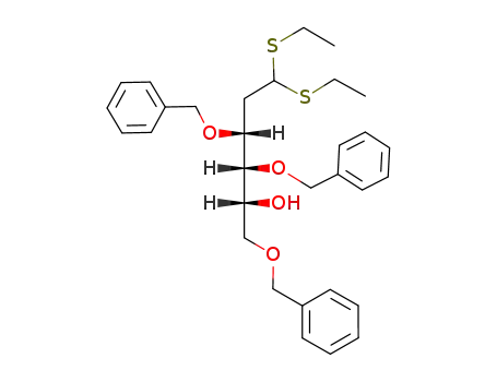 3,4,6-tri-O-benzyl-2-deoxy-α-D-arabino-hexose diethyl dithioacetal
