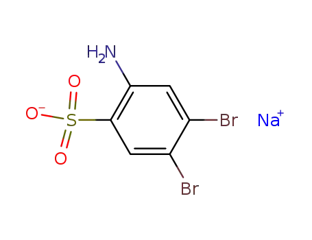 sodium 2-amino-4,5-dibromobenzenesulfonate